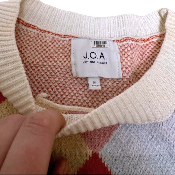 J.O.A. Gorgeous Plaid Sweater - Picture 3 of 6